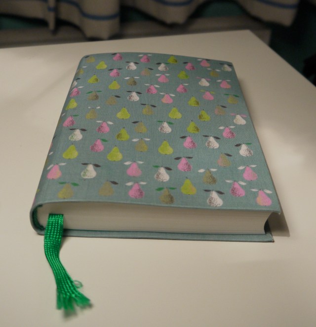 My diary has cute little pears on it